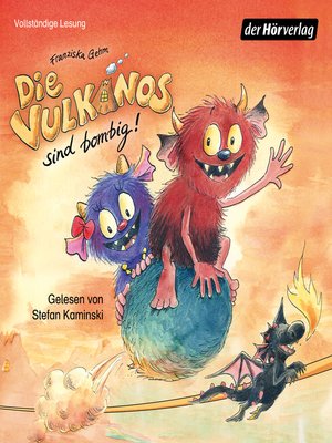 cover image of Die Vulkanos sind bombig!